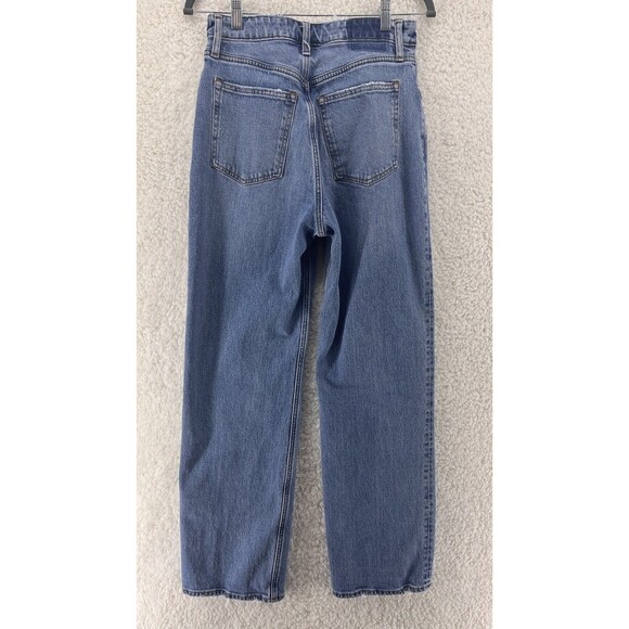 Abercrombie & Fitch Women's 28 6R The ‘90s Relaxed High Rise Jeans Curve Love - Picture 8 of 11